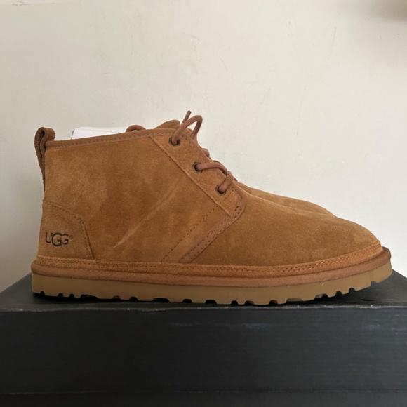 BNWOB Men\'s Ugg Neumel Suede Boot Chestnut Tan Size 11 #3236 main image 7